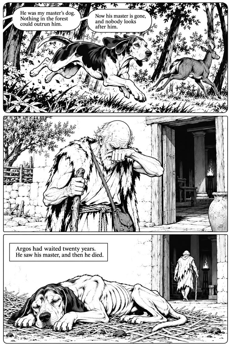 A page from the Argos episode.